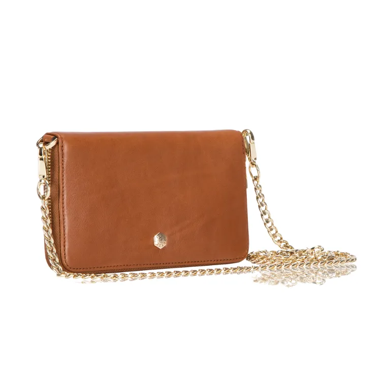 Jekyll & Hide Chain Purse - Tan