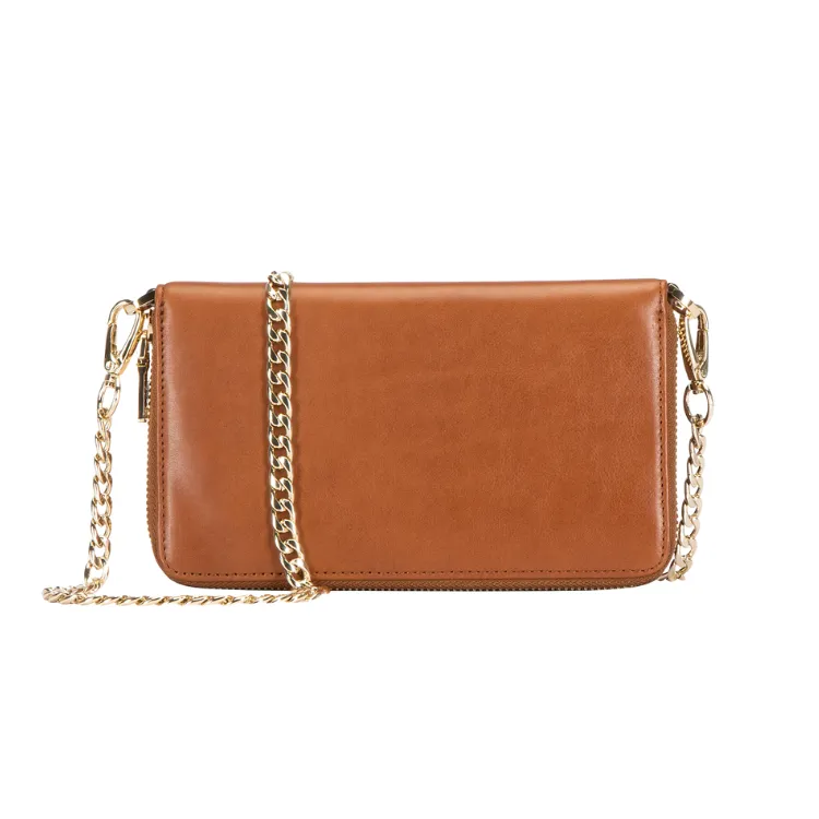 Jekyll & Hide Chain Purse - Tan