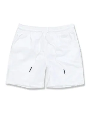 Jordan Craig - Athletic Marathon Shorts - White