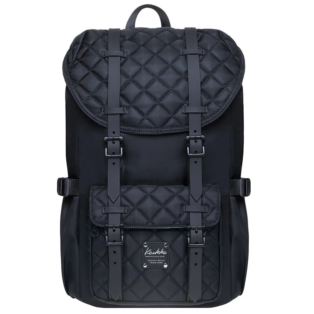 KAUKKO Backpack for city trips, EP5-20 ( Black / 14 L )