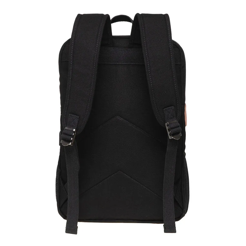 KAUKKO Vintage Canvas Backpack - Large Capacity,Multi-Functional Durable Outdoor Rucksack KF19, 16.2L