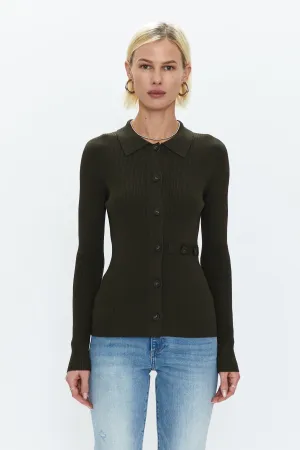 Kealy Multi-Functional Sweater - Dark Olive