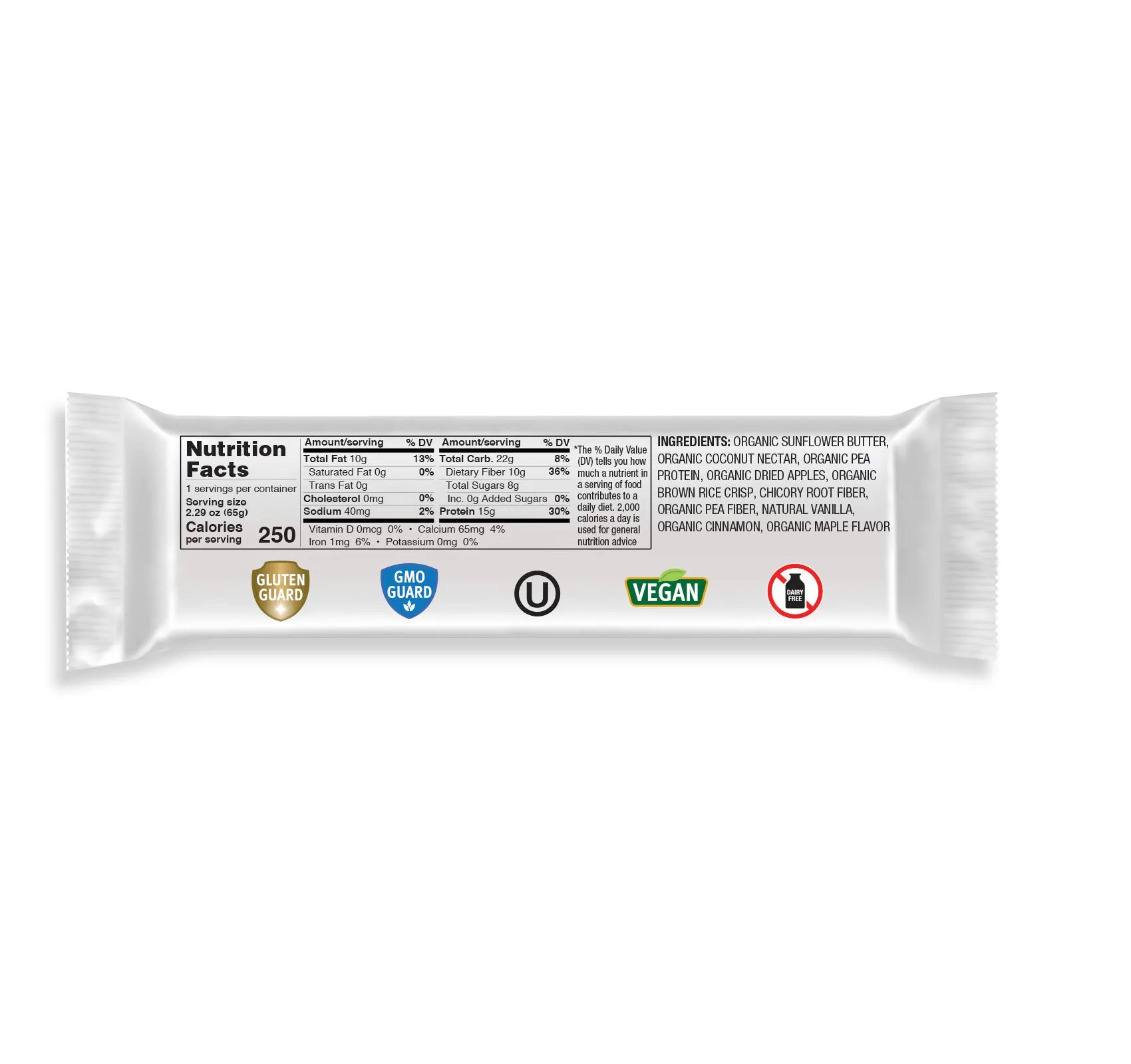 Keep Healthy Low Glycemic Variety Pack - 15 Individually Wrapped Bar Sampler Variety Pack