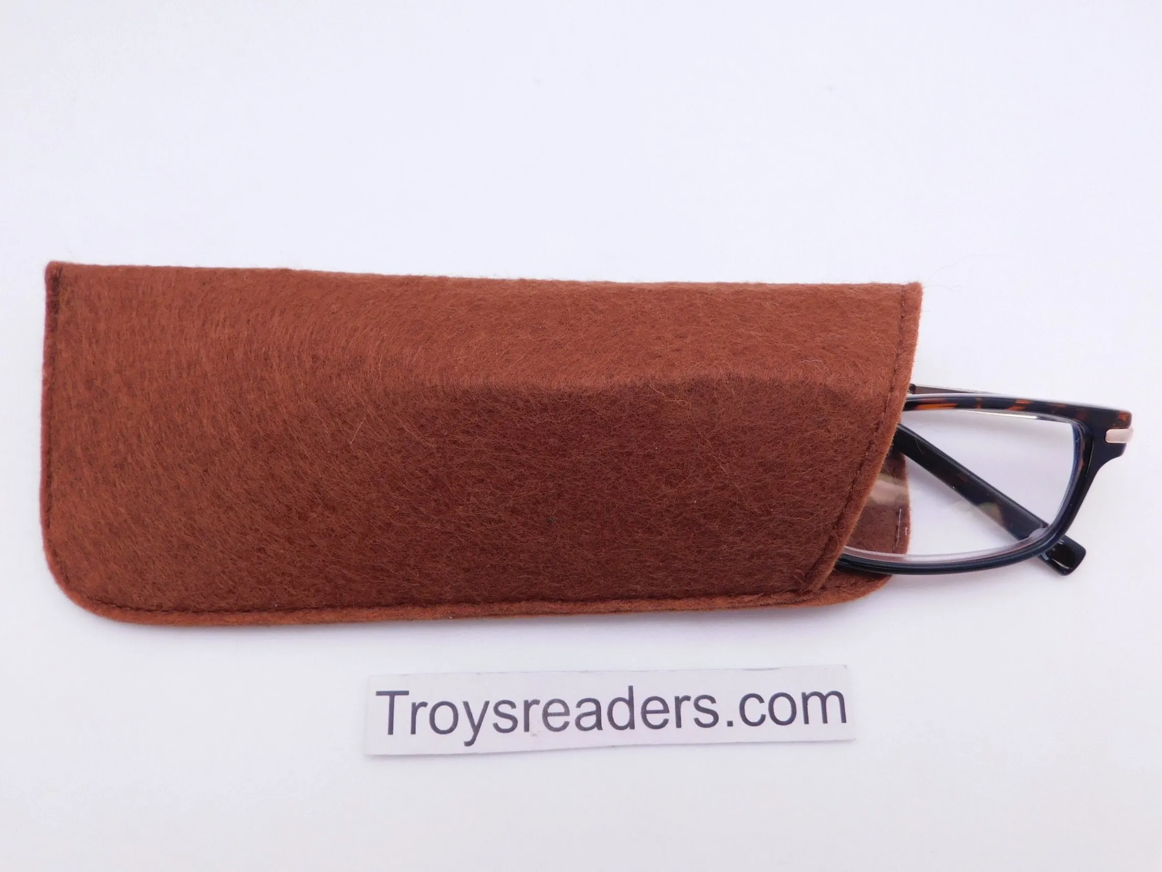 Large Felt Glasses Sleeve/Pouch in Two Colors