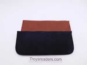 Large Felt Glasses Sleeve/Pouch in Two Colors