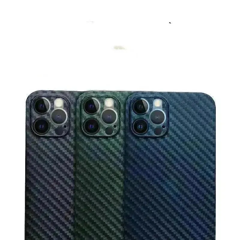 Lightweight Carbon Fiber Textured Case Phone Case Cover