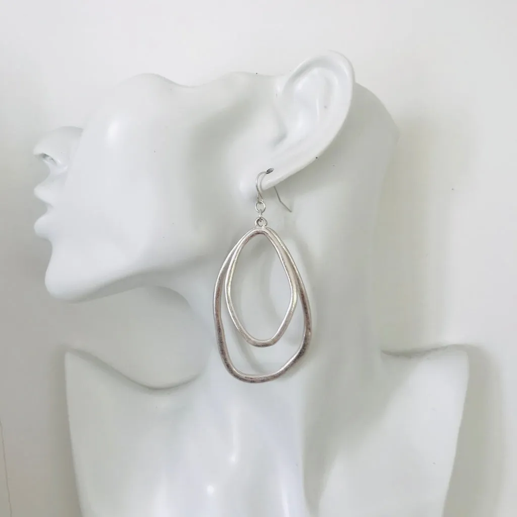 Loop Double Infinity Earrings
