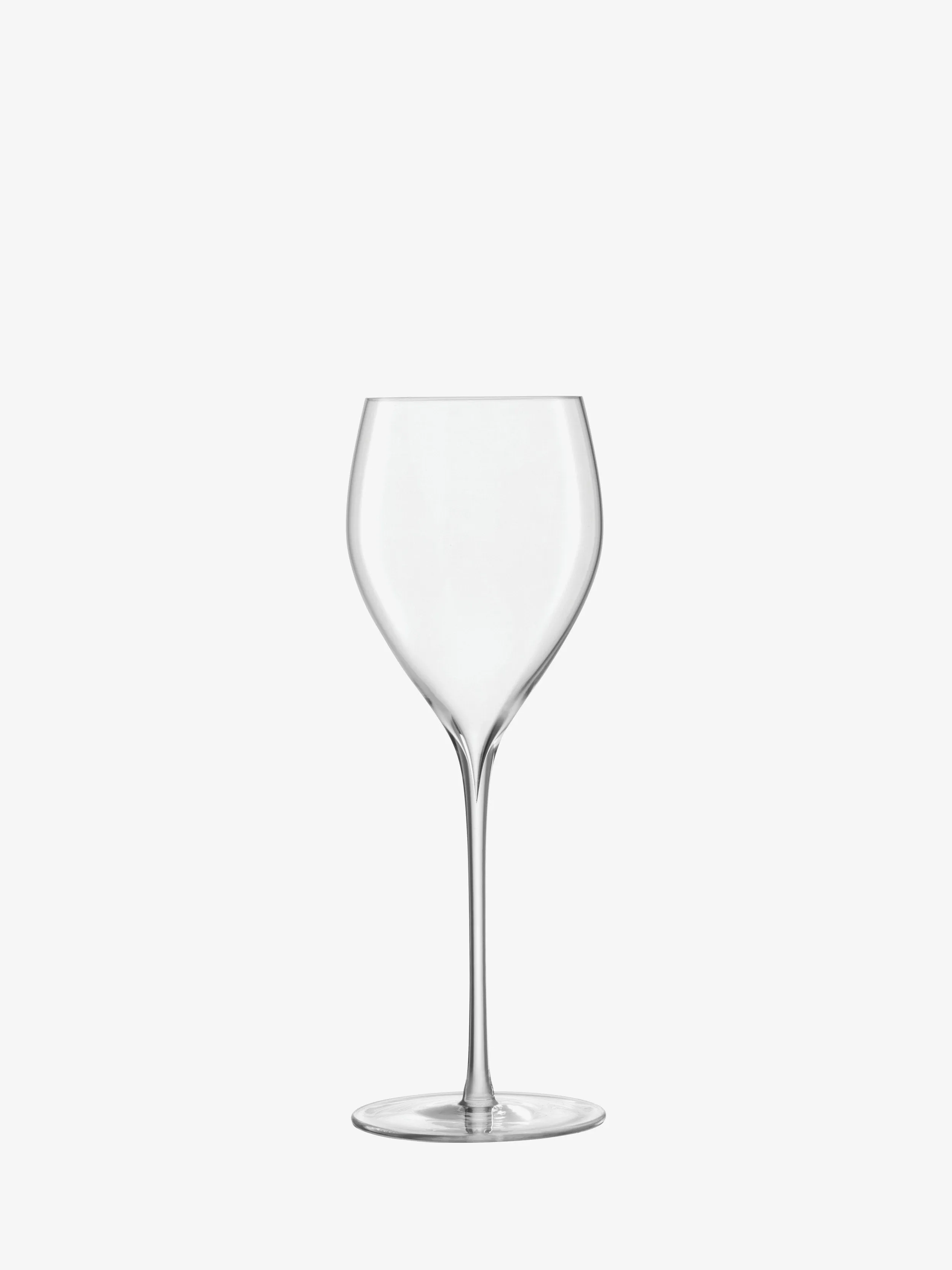 LSA International Savoy White Wine Glasses, 12oz Clear - Set of 2