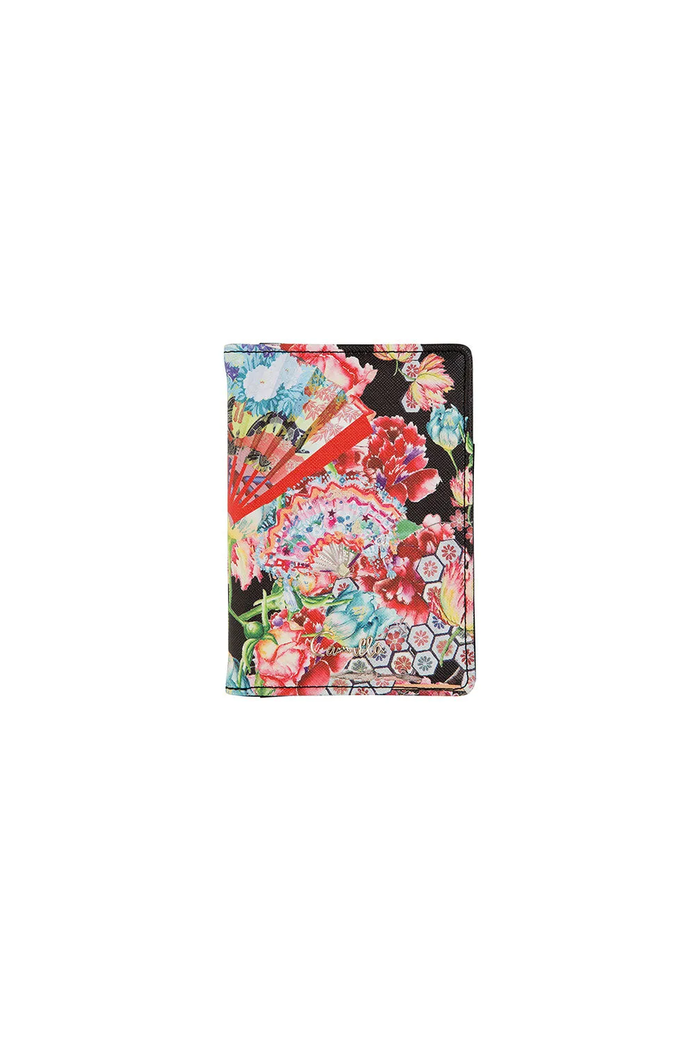 LUGGAGE TAG & PASSPORT WALLET PAINTED LAND