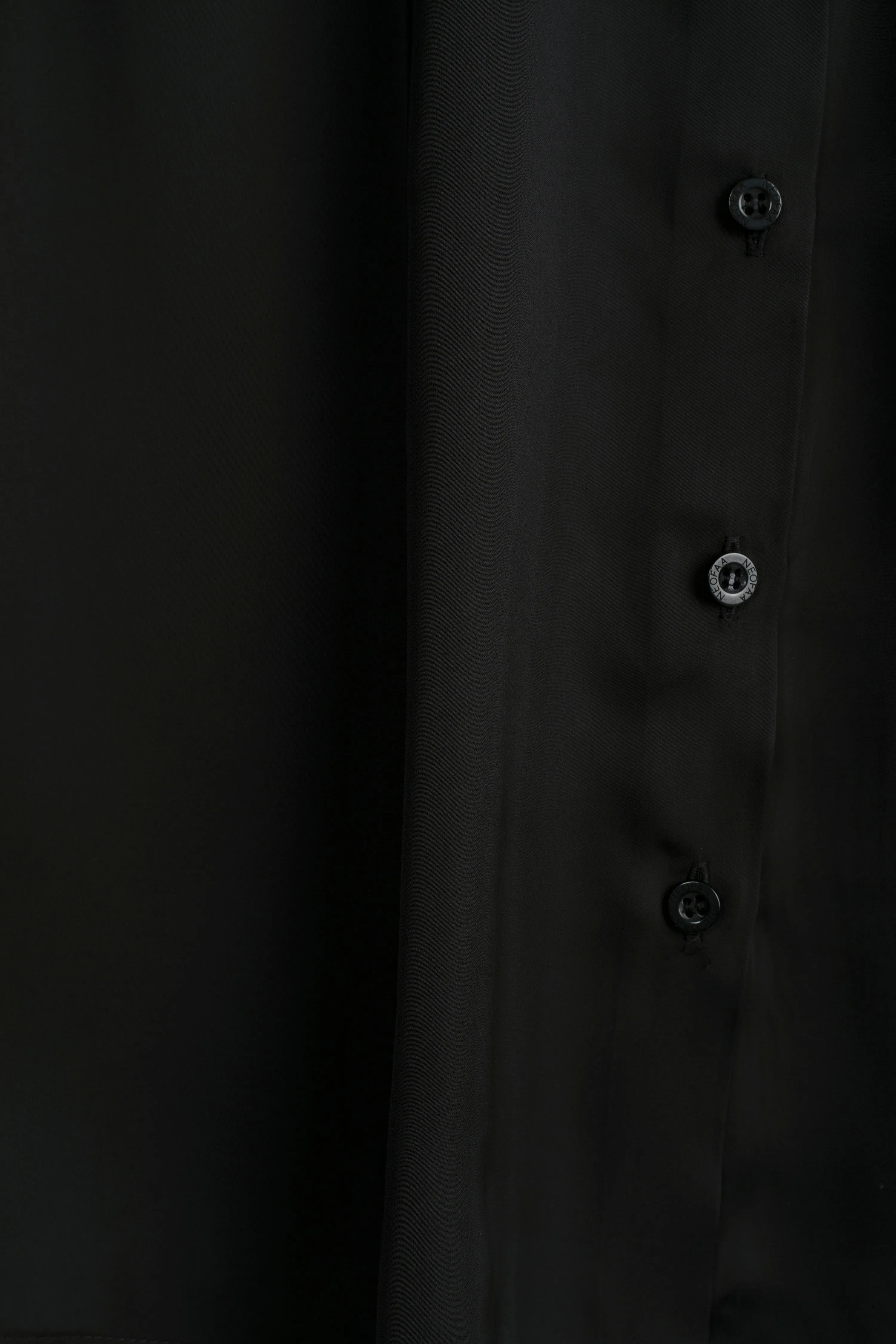 Luxurious Black Bell Sleeve Shirt For Women