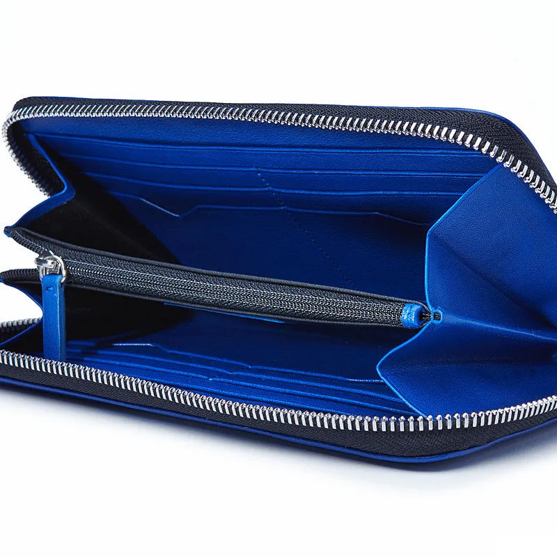 Luxurious Ladies ANTORINI City Wallet in Blue