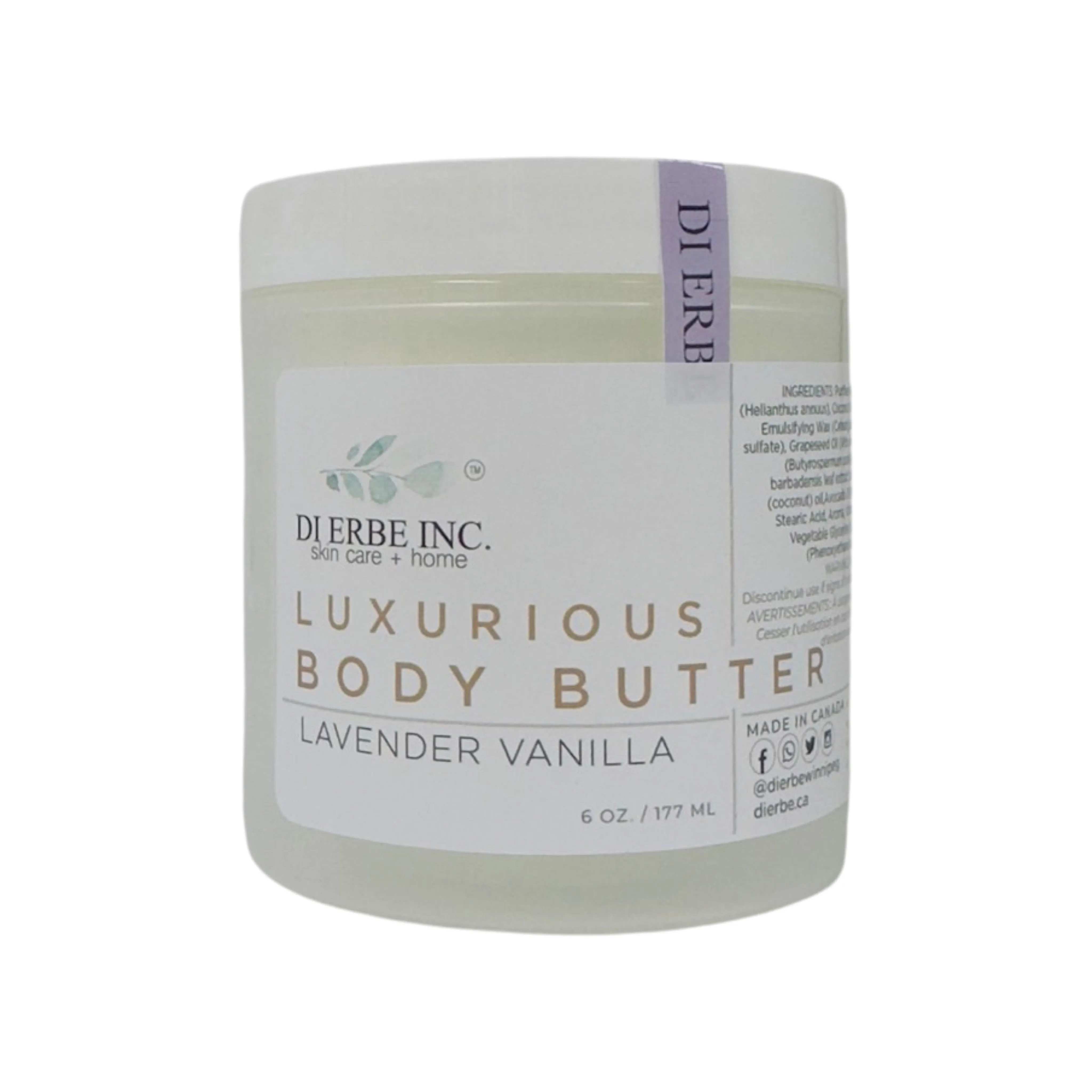 Luxurious Lavender Vanilla Body Butter