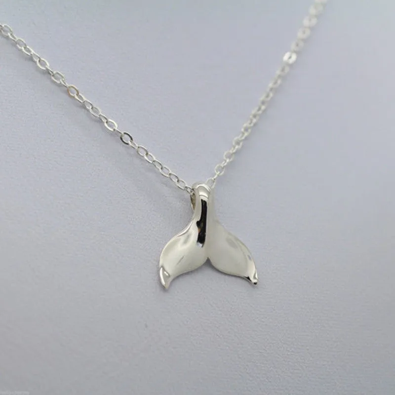 Luxurious Mermaid Tail Pendant Necklace