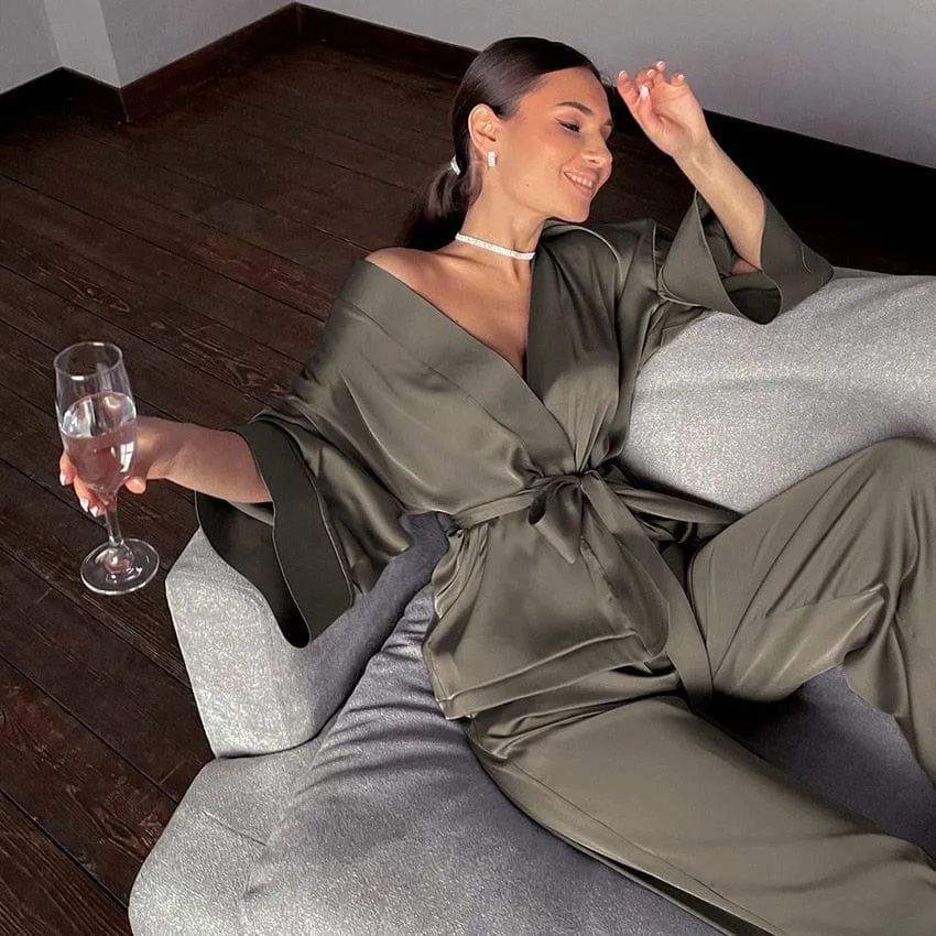 Luxurious Nightgown Loungewear