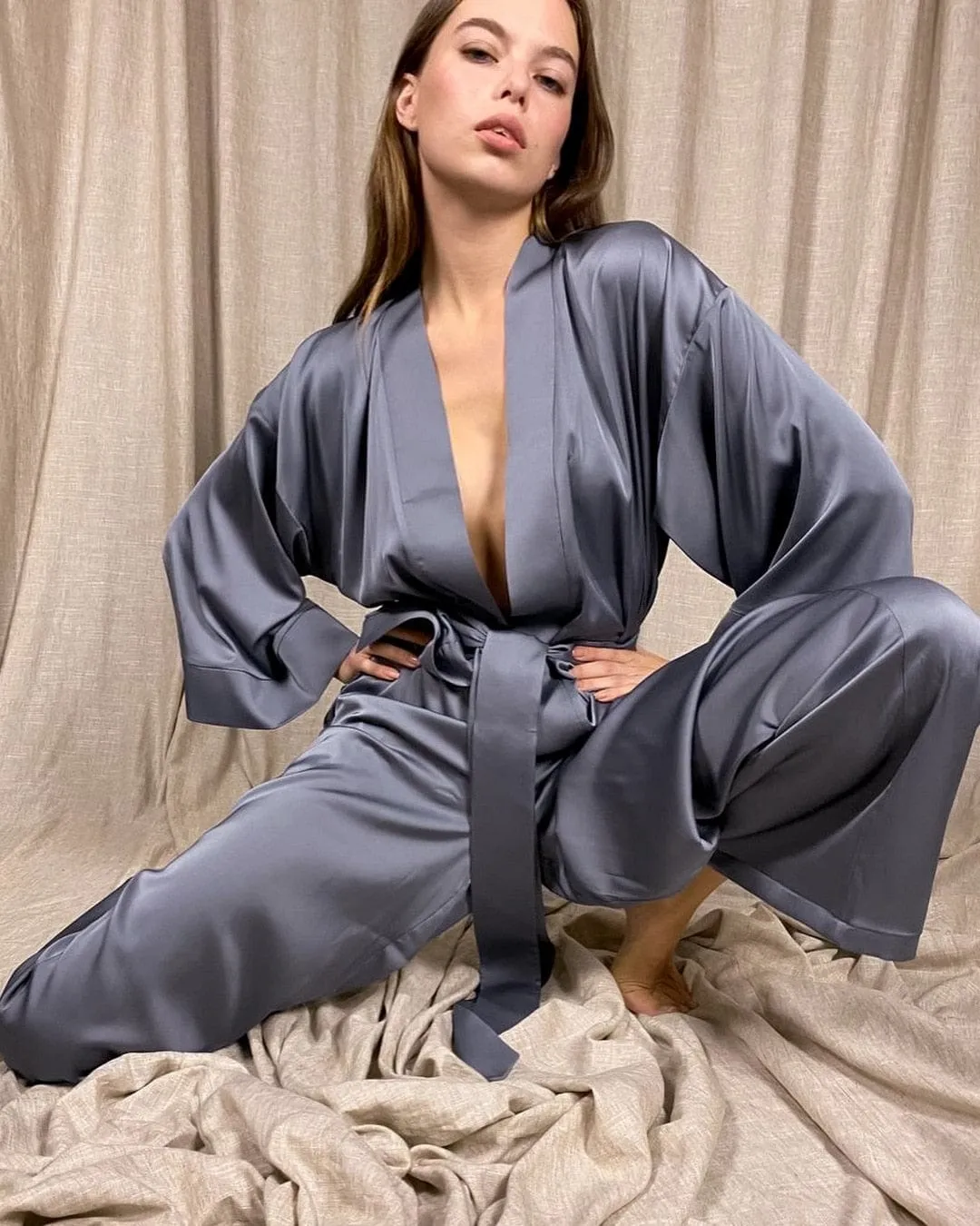 Luxurious Nightgown Loungewear