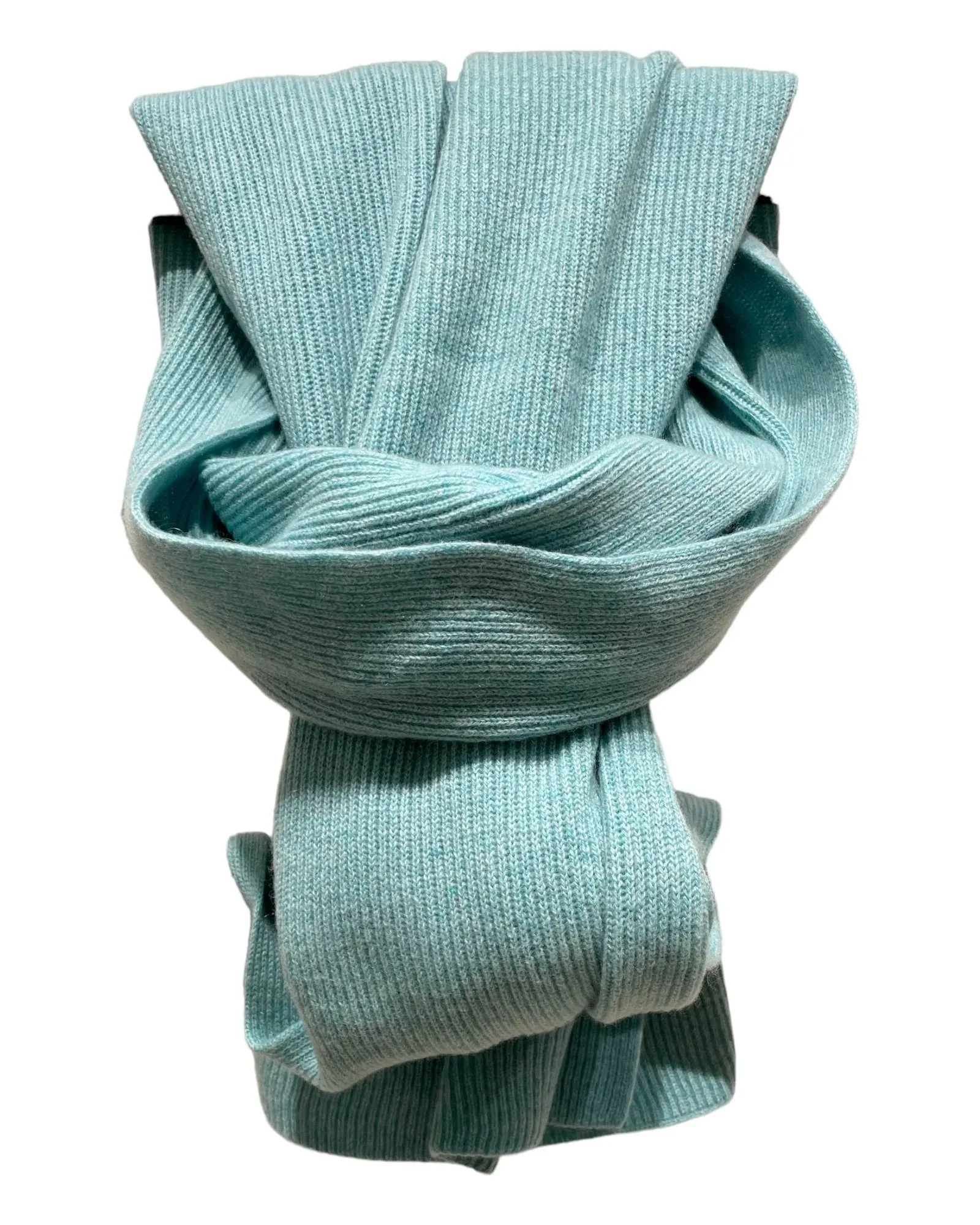 Luxurious Ribbed Cashmere Scarf