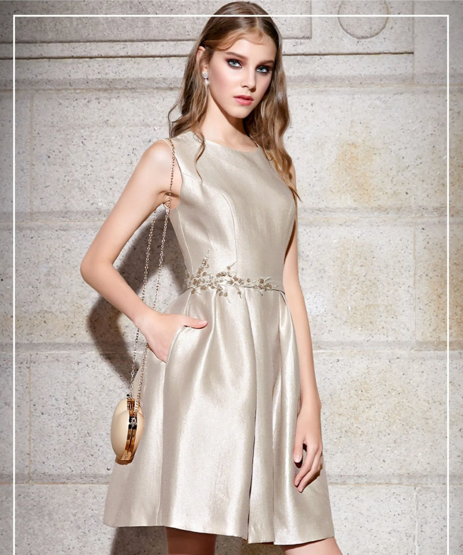 Luxurious style and elegance dress skirt- Filo