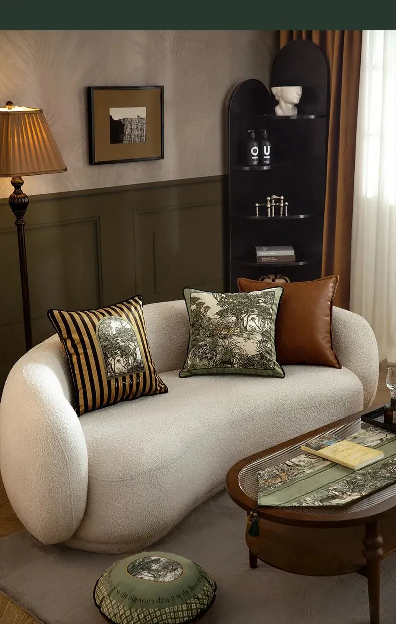 Luxurious Velvet Jungle Leopard Cushion Cover