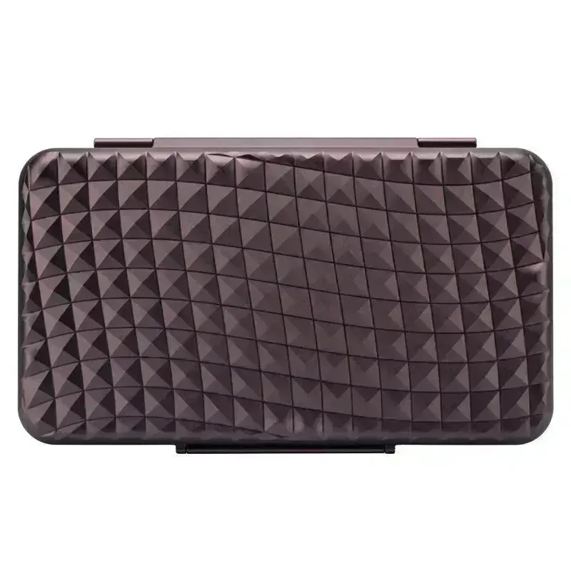 Luxury Portable Aviation Aluminum Humidor Cigar Case