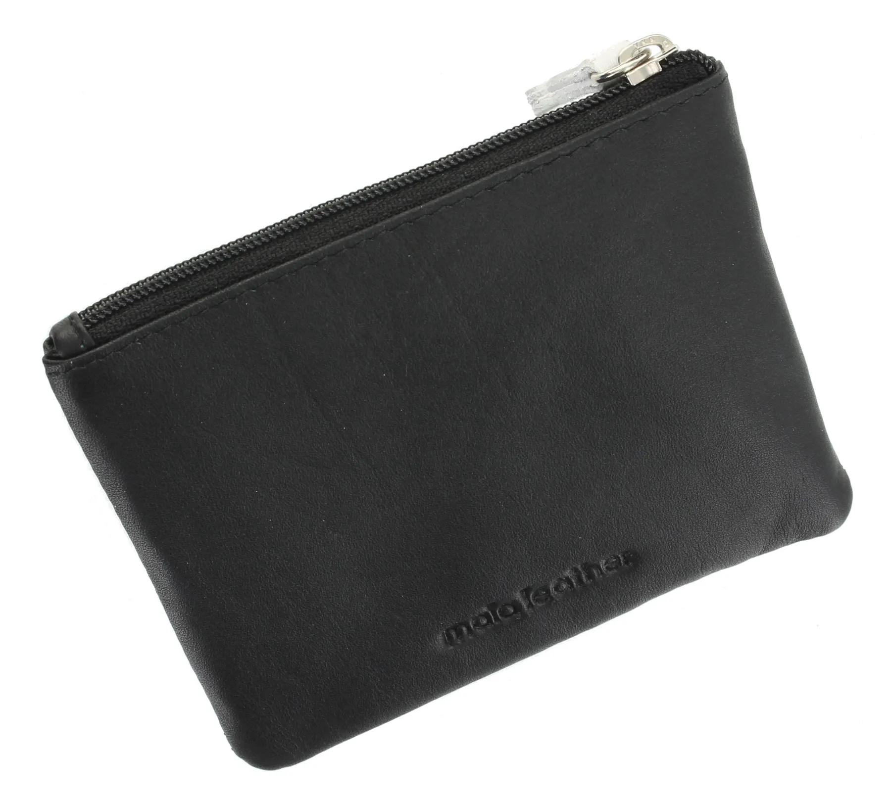 Mala Leather Skull And Crossbone Zip Top Leather Coin Purse With Keychain 485_11