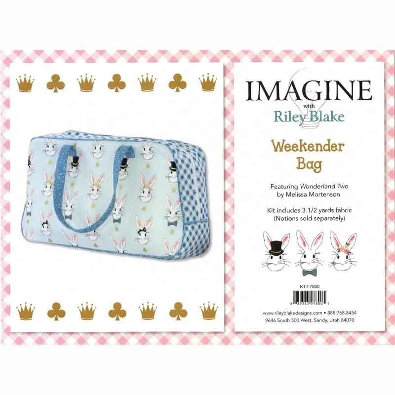 Melissa Mortenson's Retro Weekender Bag Fabric Kit
