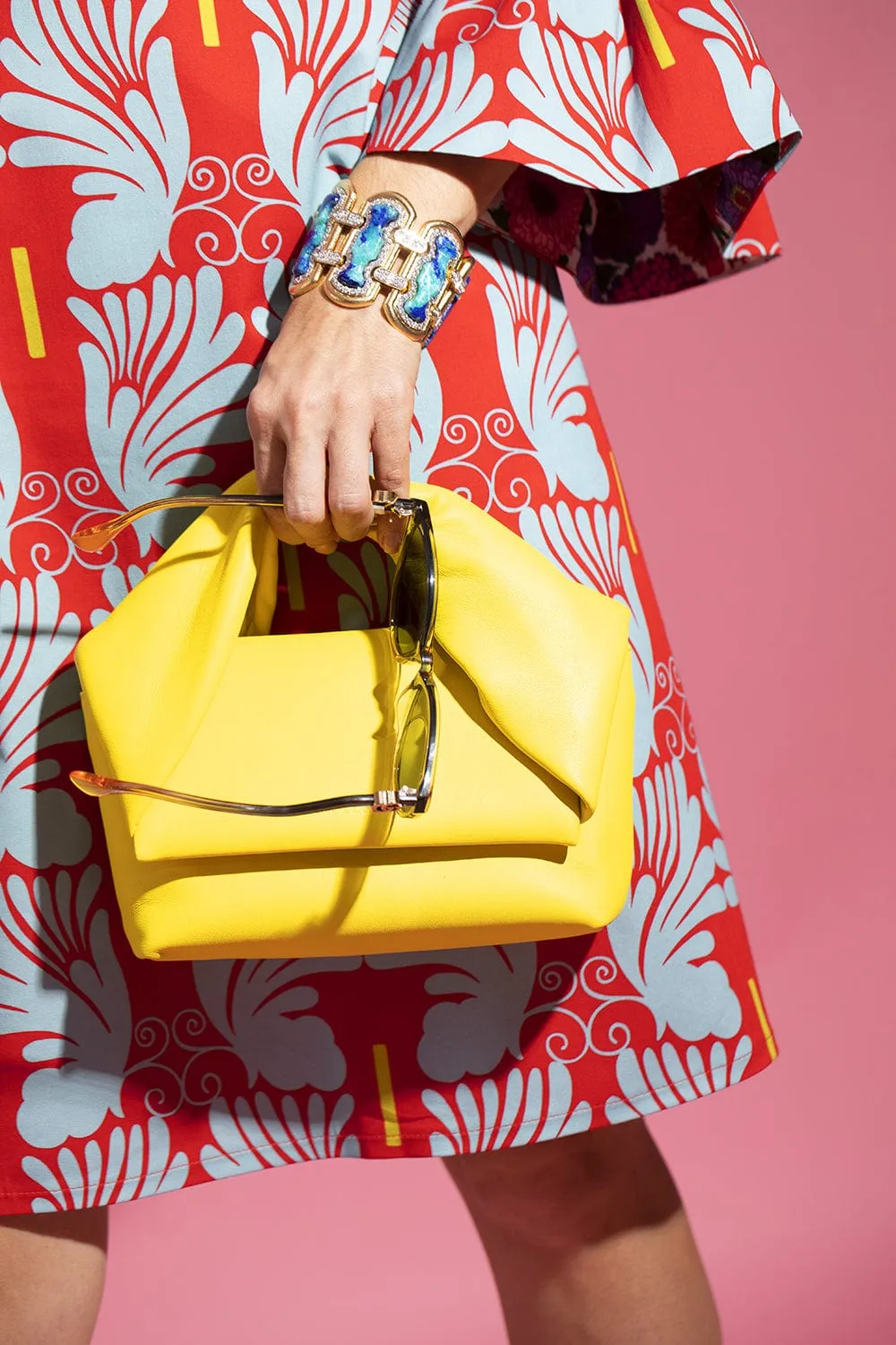 Midi Twister Bag - Yellow