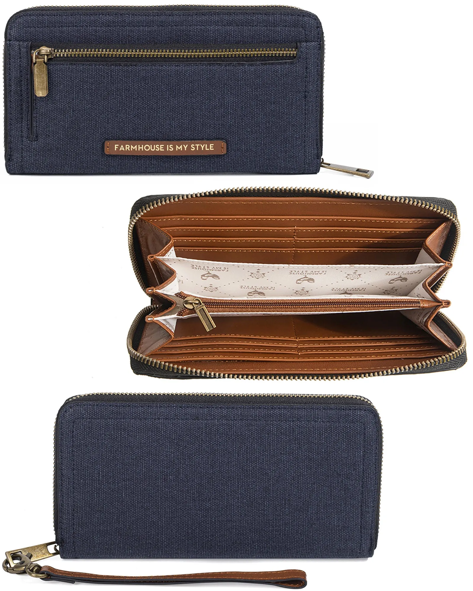Midnight Clear Luxe Wallet