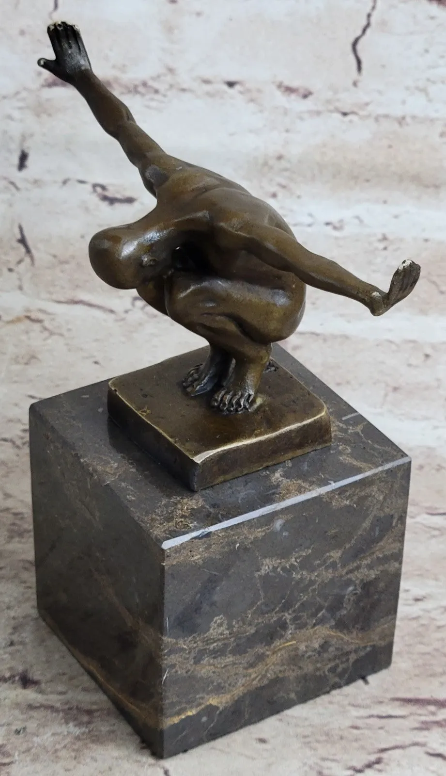 Milo`s Striking Bronze Sculpture: The Athlete, a Testament to Male Athleticism