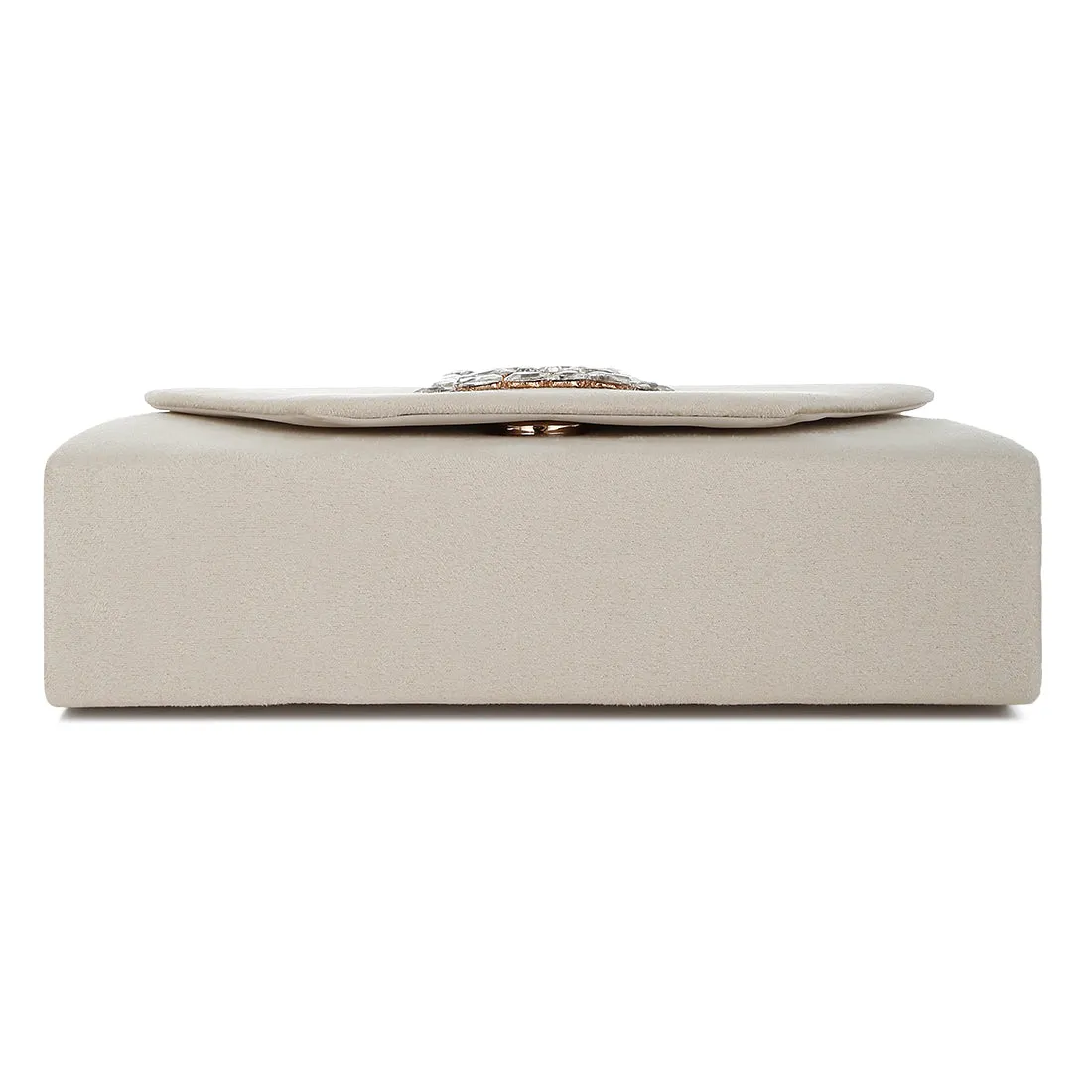 Mini Top Handle Brooch Bag