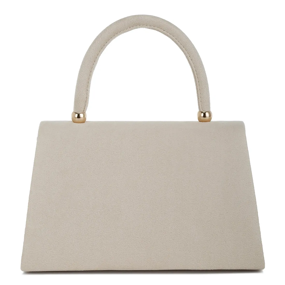 Mini Top Handle Brooch Bag