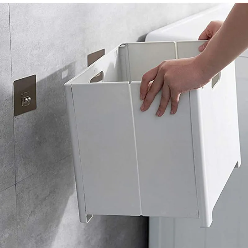 Multi-Functional Small Foldable Laundry Storage Basket