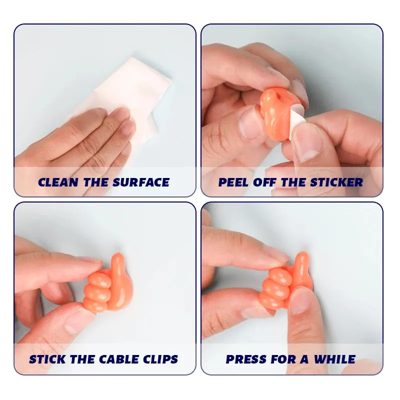 Multi-functional Thumb Hook - 10Pcs
