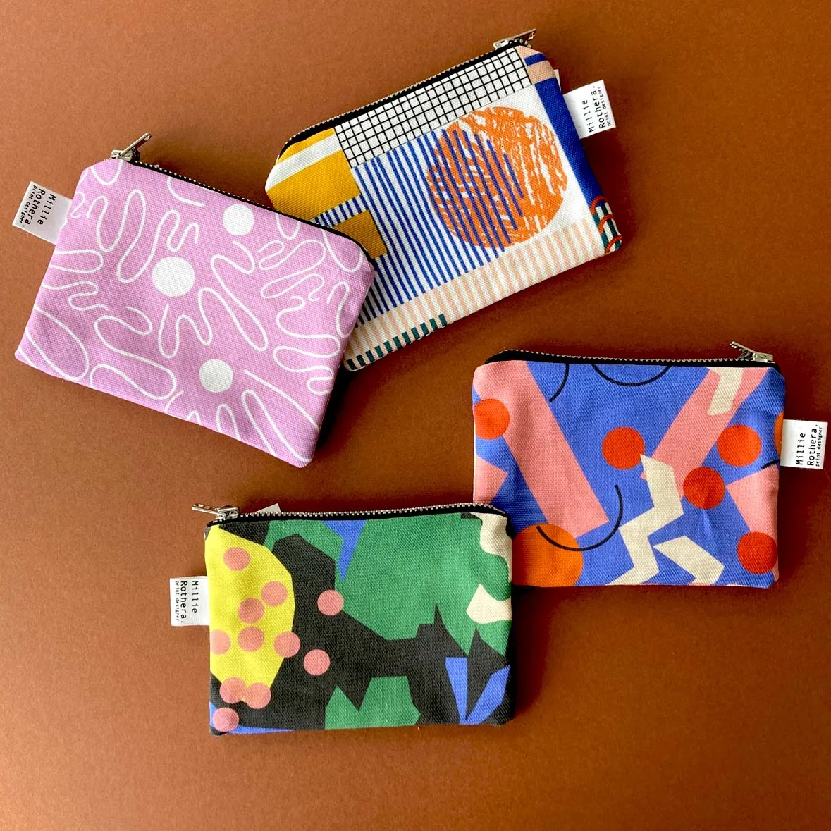 Multicolour Play Coin Purse by Millie Rothera