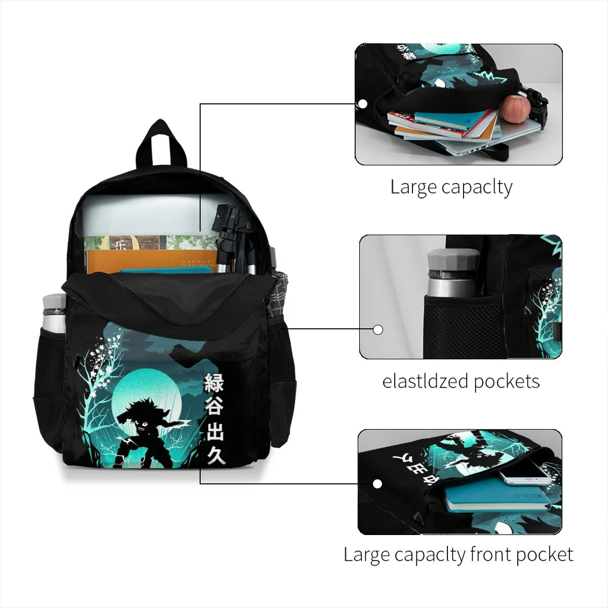My Anime Hero Japanese Backpack