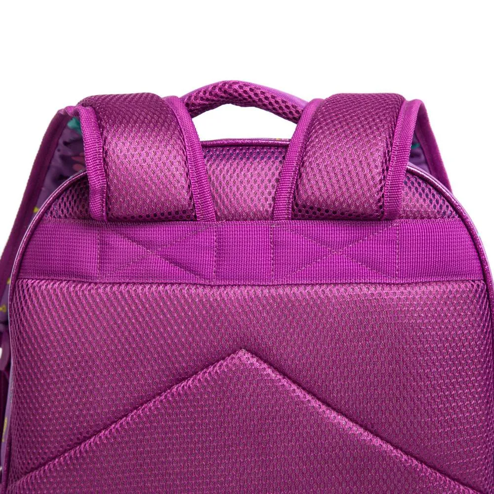 (NET) School Backpack Girls Sequin Backpack With Lunch Box Set Of 3 pcs / 1049-3