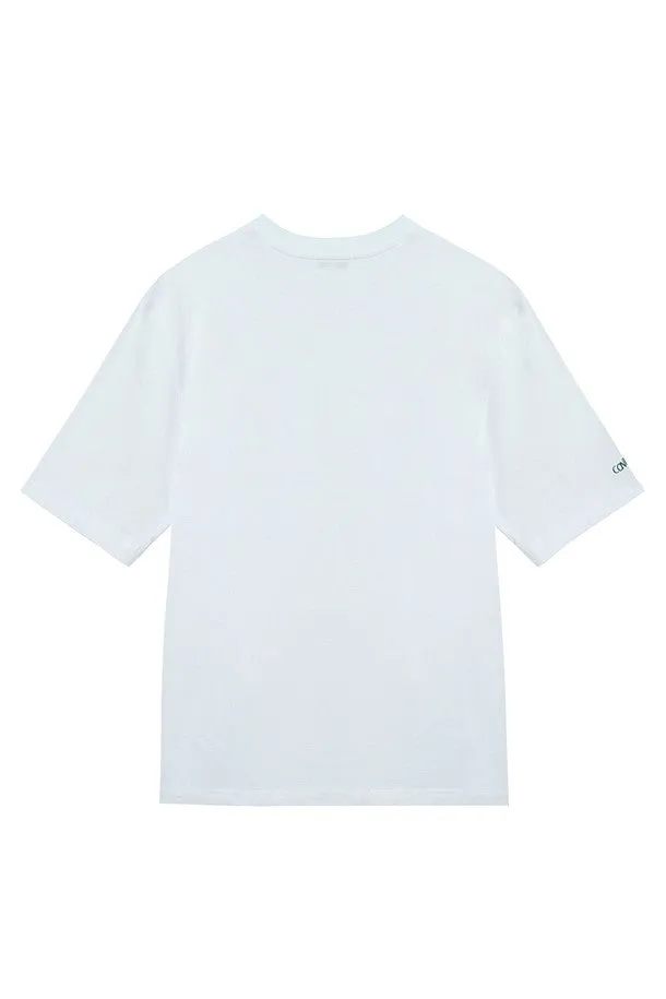 ‘NOT FUNCTIONAL’ PRINTED ROUND T-SHIRT