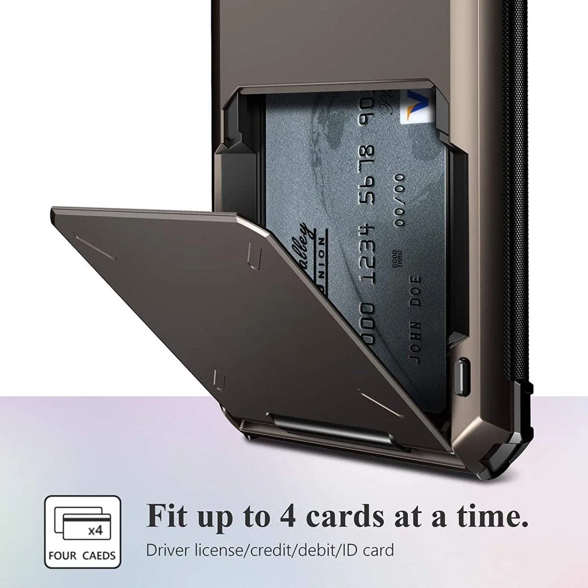 Orbit Shockproof iPhone Wallet Case For 14-16 Series
