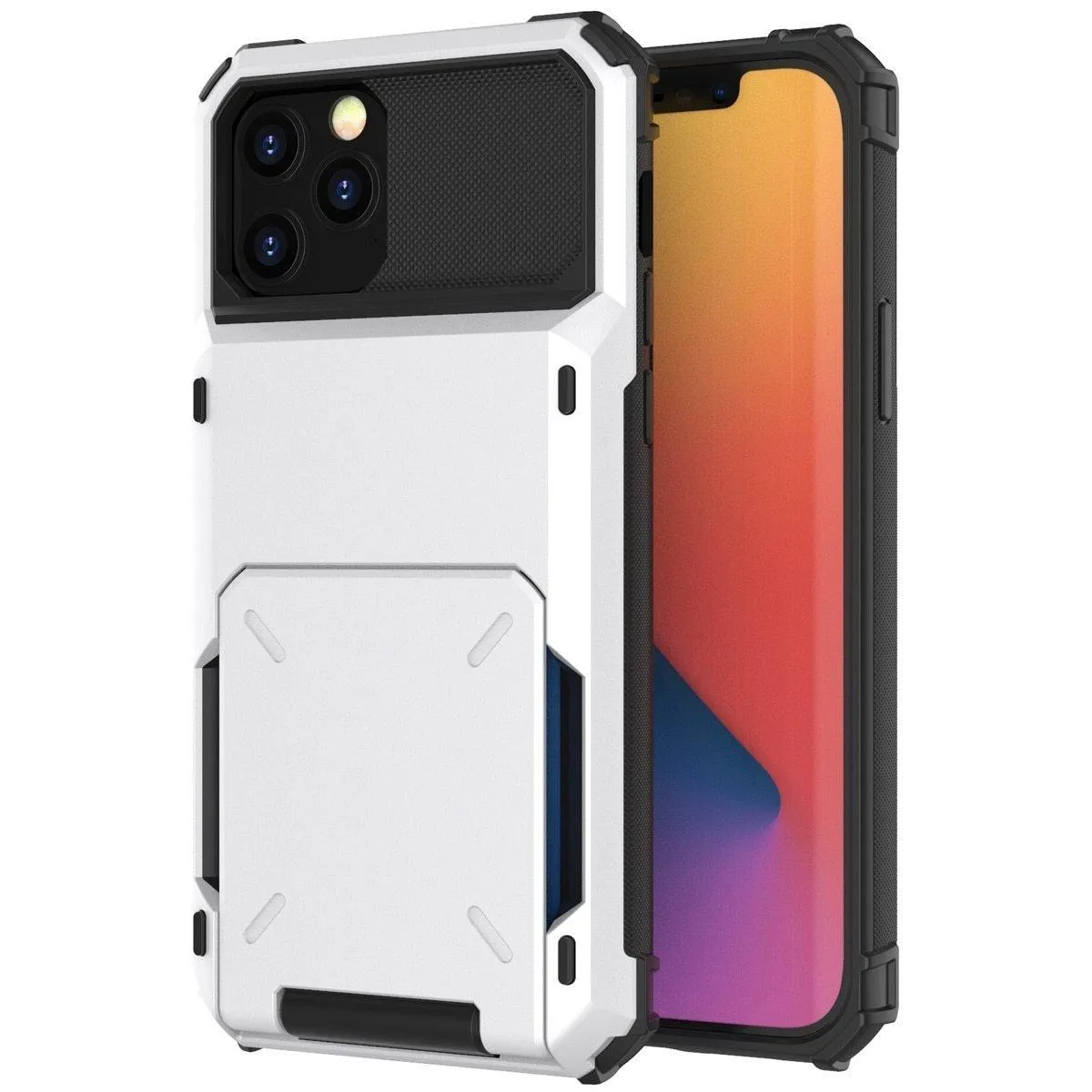 Orbit Shockproof iPhone Wallet Case For 14-16 Series