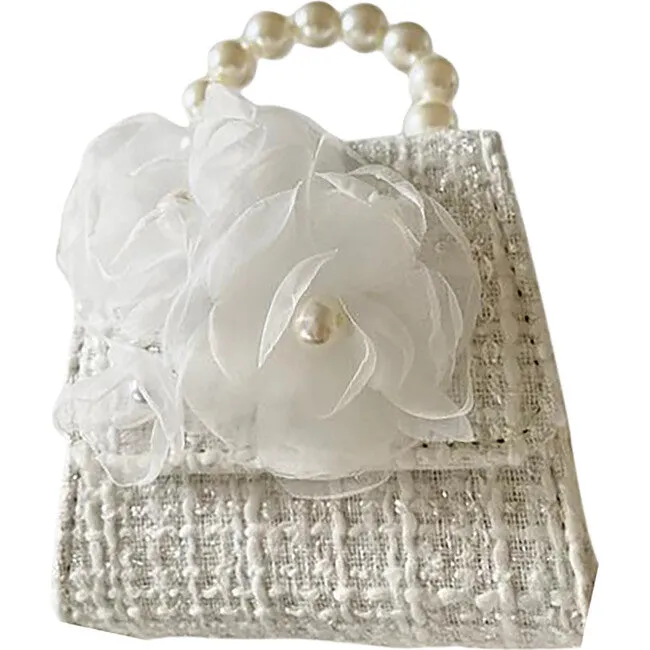 Organza Flowers Tea Party Purse