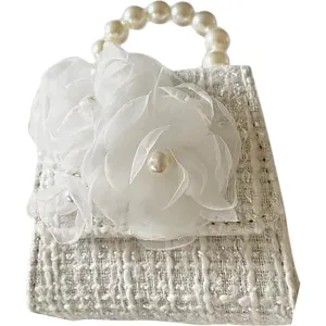 Organza Flowers Tea Party Purse