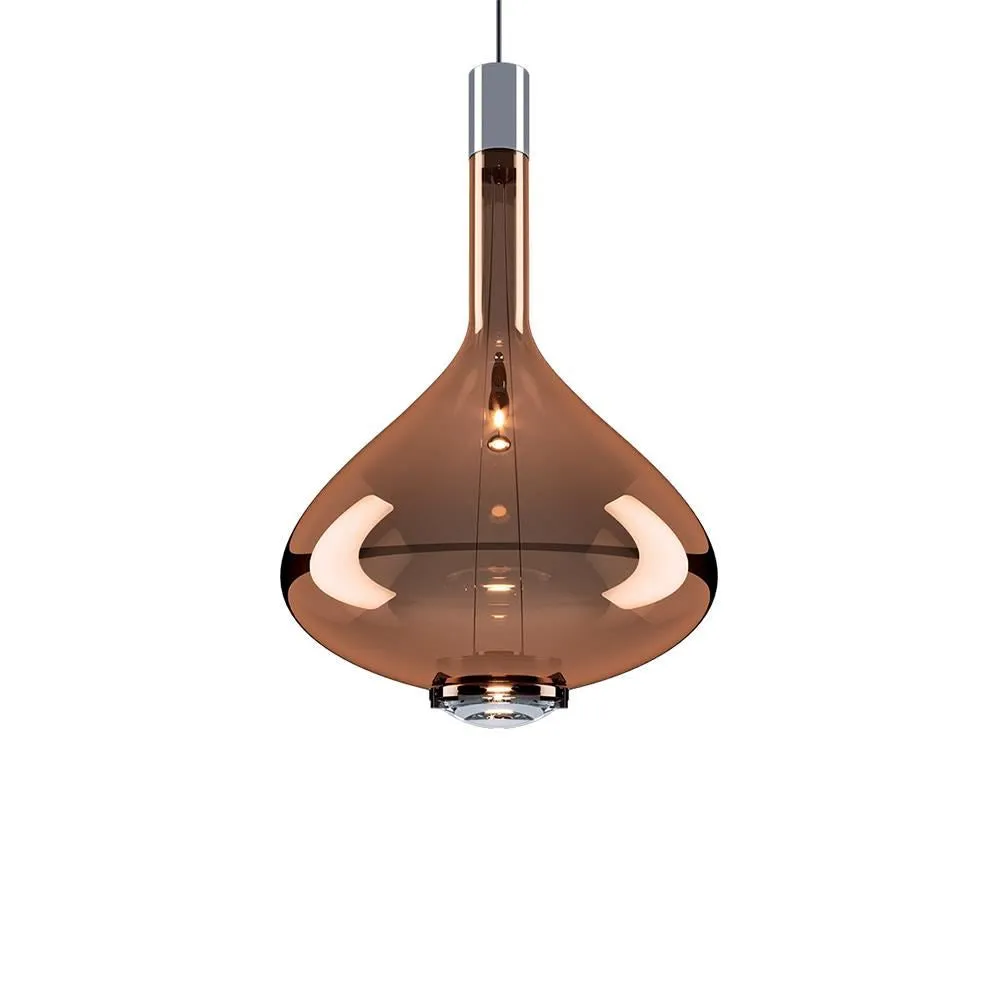 Outlet Sky-Fall pendant light - Large - glossy copper