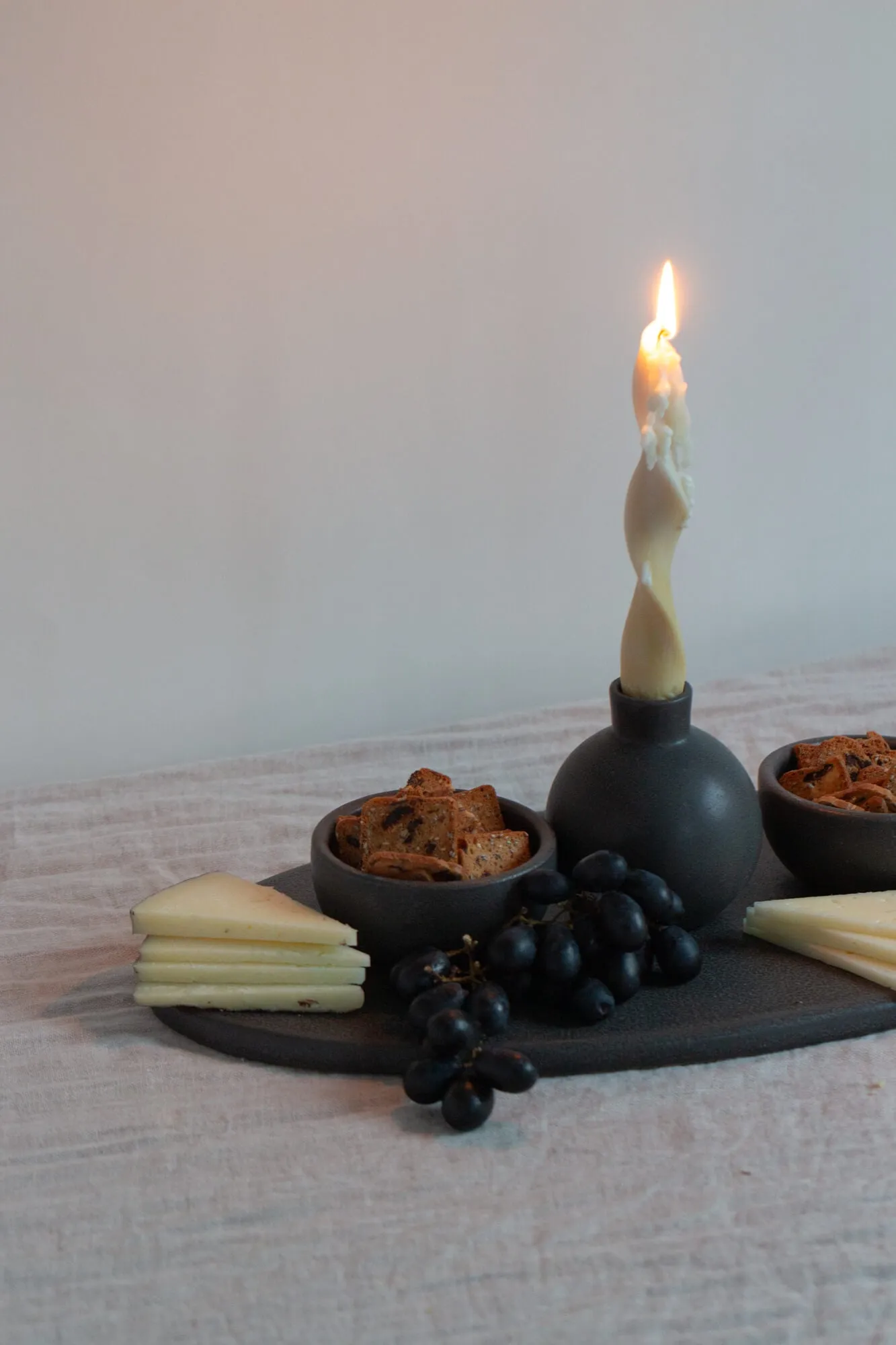 Oval Cheese Board Set