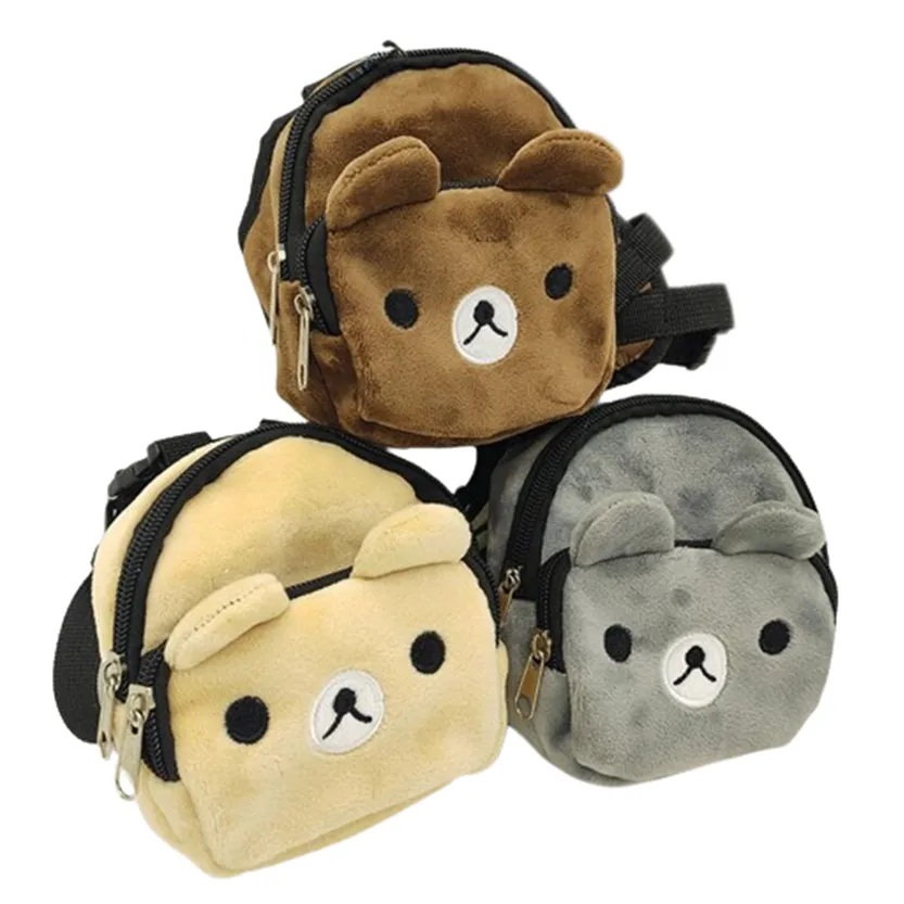 Pat and Pet Emporium | Pet Bags | Cute Plush Doggie Backpack