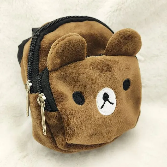 Pat and Pet Emporium | Pet Bags | Cute Plush Doggie Backpack