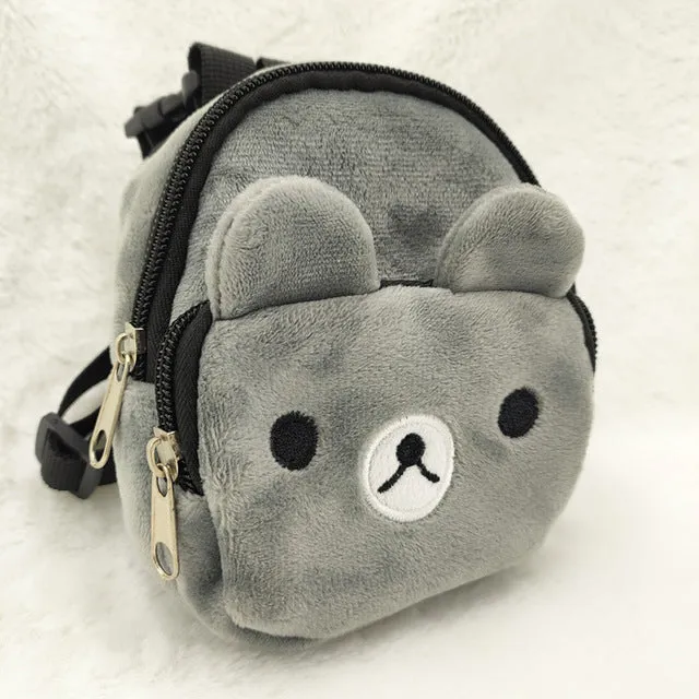Pat and Pet Emporium | Pet Bags | Cute Plush Doggie Backpack