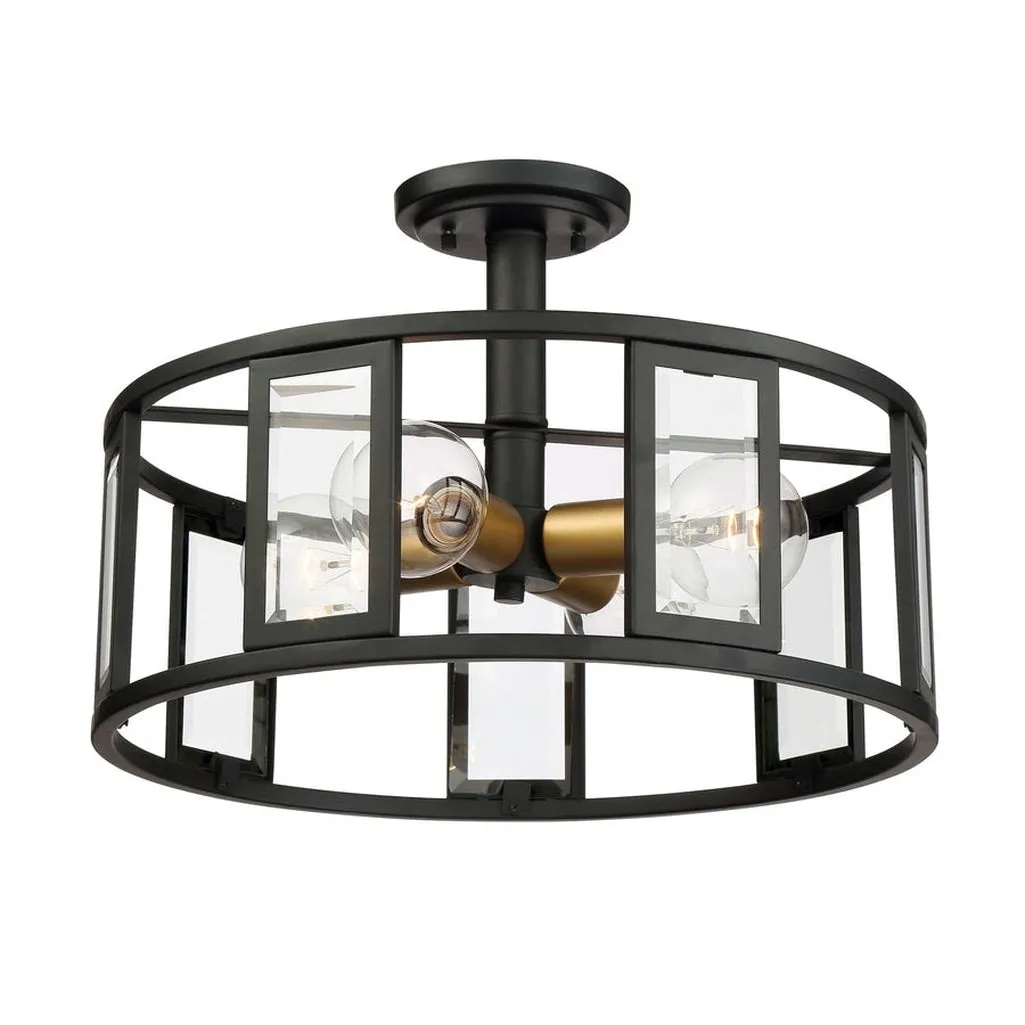 PAYNE 4 LIGHT SEMI-FLUSH