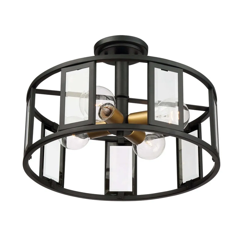 PAYNE 4 LIGHT SEMI-FLUSH