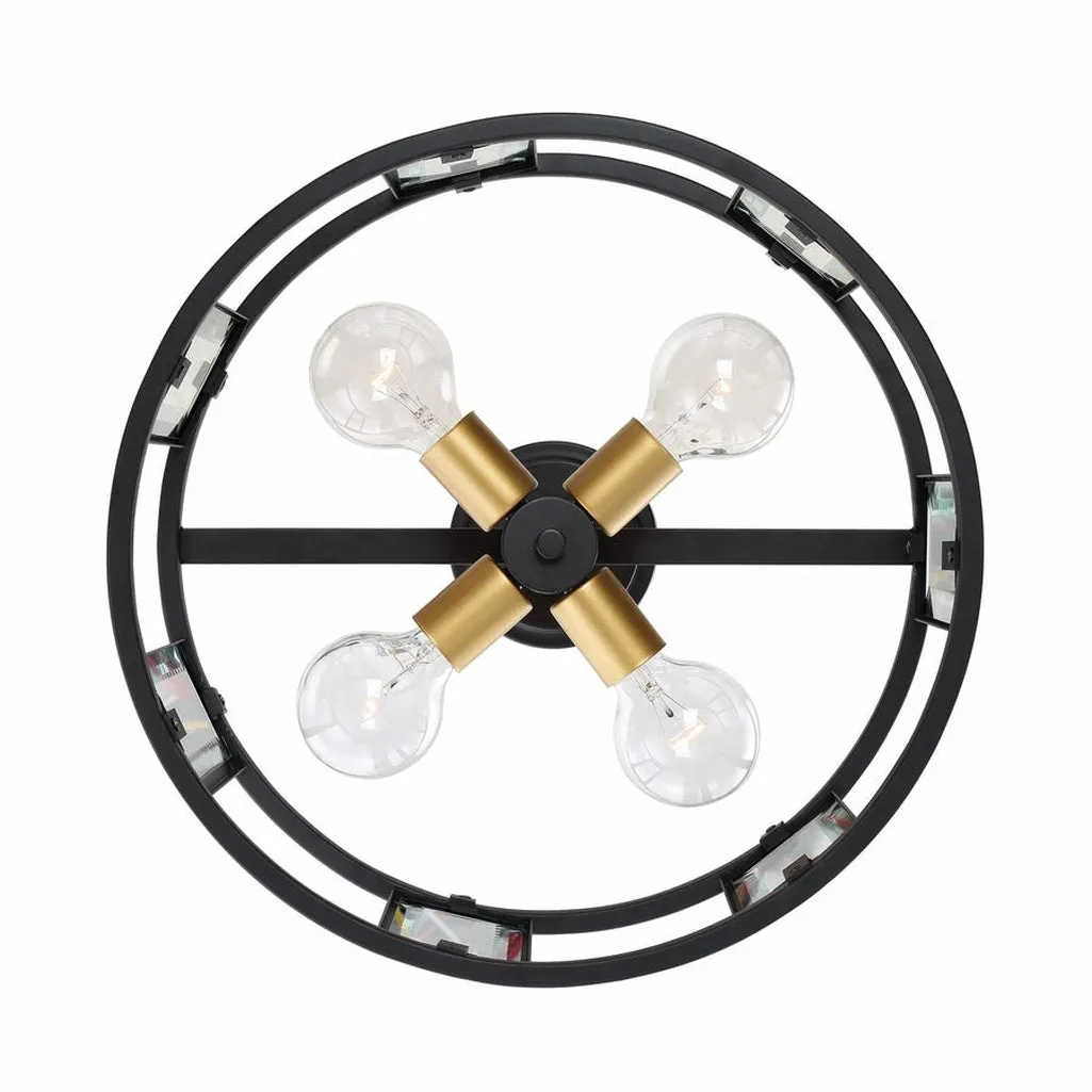 PAYNE 4 LIGHT SEMI-FLUSH