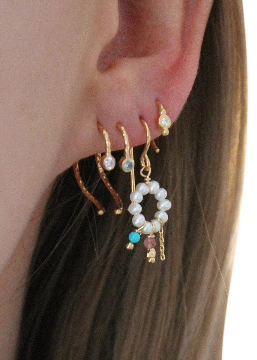 Petit Heavenly Pearl Dream Ear - Gold