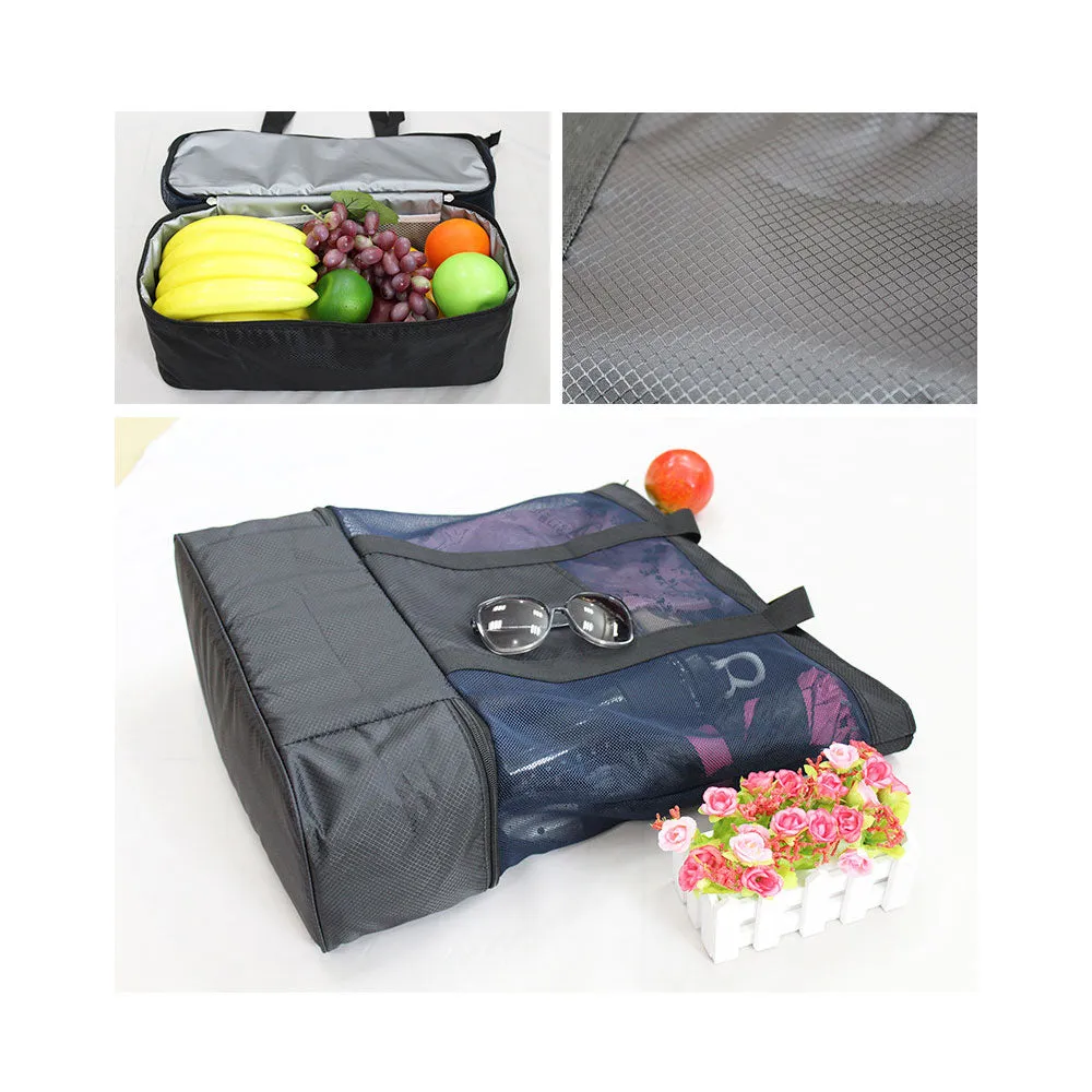 Picnic Tote Bag with Cooler Bag compartment